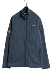 【お得なクーポン配布中!】 18年製 パタゴニア ベターセーター ジャケット レディース S / Patagonia アウトドア フリース フルジップ ブルゾン ニット ハイネック 紺