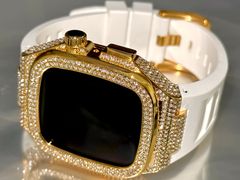 cgh1☆アップルウォッチ ラバーベルト カバー Apple Watchバンド
