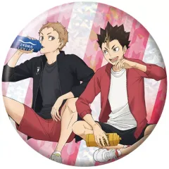 【中古】食玩 雑貨 夜久衛輔＆西谷夕 「ハイキュー!!缶バッジビスケット」