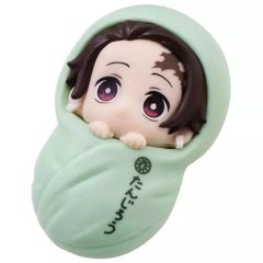 【中古】トレーディングフィギュア 竈門炭治郎 「鬼滅の刃 おくるみますこっと」