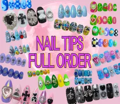 ネイルチップ　フルオーダー・サイズオーダーページ