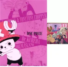 【中古】クリアファイル トニートニー・チョッパー/他 A4クリアファイル＆ステッカー 「一番くじ ワンピース ROAD TO DAWN-冒険への軌跡-」 H賞