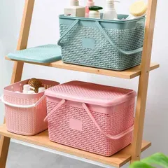 新品 2個セット かご 風呂 バッグ バスケット エコバッグ 洗える サウナ シャワー 防水 収納 可愛い 小物入れ 水切り 収納 ランドリー 買い物 浴室 洗濯 北欧 持ち運び スパ 温泉 かわいい 水遊び 洗面 ポーチ cn-kb-1973