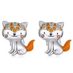 【在庫処分】ピアス シルバー925 ピアス ピアス 金属アレルギー対応 可愛い動物 人気 ピアス 女性 レディース 個性 DAZZARRY アクセサリー