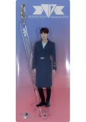 【中古】雑貨 ウォヌ ハンドル付きアクリルキーホルダー 「SEVENTEEN museum 2019」