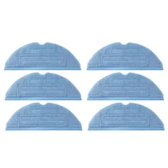 新品 ロボット掃除機 モップクロス - S8/S8+/S7 MaxV Ultra/S7 MaxV Plus/S7 MaxV/S7+/S7/T7S/T7S Plus対応 高吸水マイクロファイバー 洗濯可能交換パッド (6)