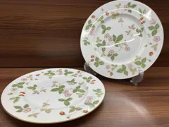 WEDGWOOD ウェッジウッド ワイルドストロベリー 大皿 2枚セット