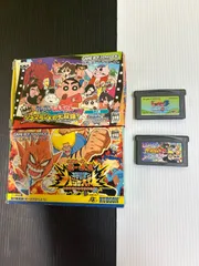 【中古・動作未確認】ゲームボーイアドバンス ソフト4本セット ボーボボ/クレヨンしんちゃん/ガッシュベル/じーさん　★「管理No.R315」