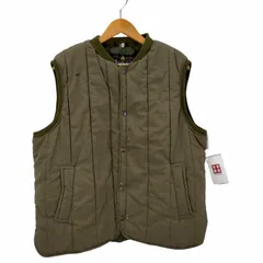 バブアー Barbour 70-80S ストライプ ダウンベスト メンズ import：L のサムネイル