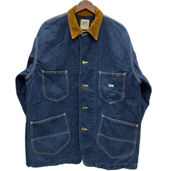 リー Lee 80's ブランケット カバーオール 0414 ジャケット ブルー XLサイズ 201MT-4181 VB