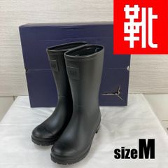 M-499　■kutsu.com公式■　GAPロングレインブーツ  GPL22455 BLK  Mサイズ