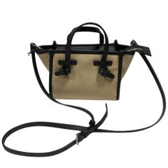 ◆中古品◆ ジャンニキャリーニ GIANNI CHIARINI MISS MARCELLA ミス マルチェッラ コットン 2WAY ショルダーバッグ 本体のみ V82012NC