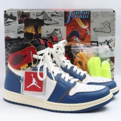 27.5cm NIKE × UNION Air Jordan 1 Retro High OG NRG Storm Blue/Varsity Red BV1300-146 エアジョーダンワン レトロ ハイ ストームブルー/バーシティレッド
