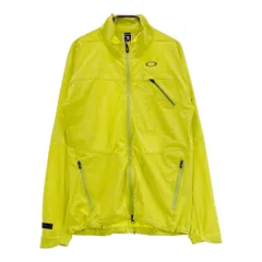 サイズ：M OAKLEY オークリー  ジップジャケット スカル刺繍  グリーン系 [240101435523] ゴルフウェア メンズ ストスト