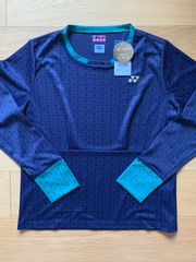 YONEX ウィメンズゲームシャツ（長袖）ミッドナイト Oサイズ 新品未使用