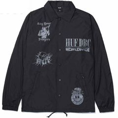 HUF Disorder Coaches Jacket Black M コーチジャケット 送料無料