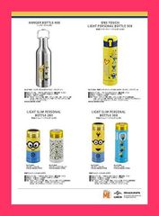 ★スタッフおすすめ！売れ筋★キャプテンスタッグ(CAPTAIN STAG) ミニオンズ 水筒 ボトル ステンレスボトル 直飲み ダブルステンレス 真空断熱 保温・保冷 軽量 スリム パーソナルボトル 氷止め付き 200ml ミニオン/フェイ