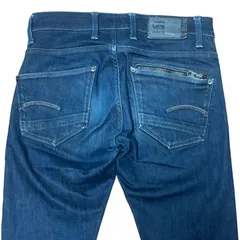G-STAR RAW ATTACC SUPER SLIM スリム テーパードデニム インディゴ メンズM サイズ32 ジースターロゥ