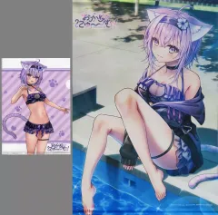 【中古】グッズセット 2大特典セット 「PC/Switchソフト おかゆにゅ～～む! 完全生産限定版」 WonderGOO購入特典
