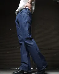 Italy made Diesel bootcut flare 5 pocket denim pants indigo イタリア製 ディーゼル ブーツカット フレア 5ポケット デニム ジーンズ インディゴ Ｗ31