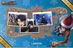 【中古】フォトフレーム・アルバム(キャラクター) リヴァイ(サンタ) オリジナルフォトフレーム 「進撃の巨人」 ローソン 進撃の巨人キャンペーン第2弾景品 