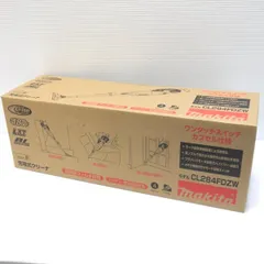 マキタ 18V 充電式クリーナ CL284FDZW 未使用 本体のみ 白 カプセル式 ワンタッチスイッチ コードレス クリーナー 掃除機 makita ≡DT5787