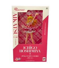 美品 フィギュア メガハウス ルクリア アイカツ!  星宮いちご ピンクステージコーデ