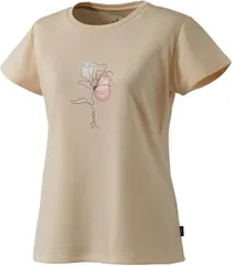 【新品】prince（プリンス）レディース ウィメンズ Ｔシャツ テニスウェア 半袖Tシャツ 吸水速乾 UPF50　クリーム WS4059-069
