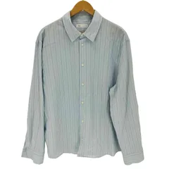 ザラ ZARA ストライプ柄フレアシャツ メンズ JPN：L 