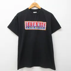 希少 タイタニック ヴィンテージ Tシャツ  黒Tシャツ/カットソー(半袖/袖なし)