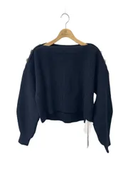 アディアム ADEAM ノースリーブニットセーター ケーブル切替 42897 ニットベスト ベージュ サイズ：XS