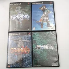 【K-0495】PS2 GRANDIA グランディア Ⅱ Ⅲ EXTREME HISTORY OF GRANDIA 動作確認済み