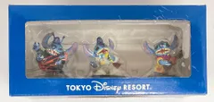 東京ディズニーリゾート フィギュアリン 3体 スティッチ(ロック/プレスリー/アロハ)/リロ&スティッチ