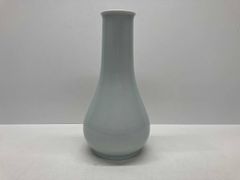 清水焼 永峯窯 白釉鶴首花瓶 共箱付き 作者署名あり | Mercari