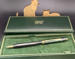 CROSS ボールペン タウンゼント チタニウム ほぼ未使用　猫のペン屋