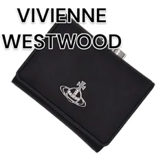 【新品未使用】ヴィヴィアンウエストウッド【日本正規品】三つ折り財布　ブラック