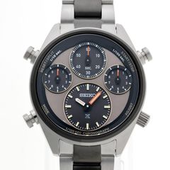 セイコー / SEIKO プロスペックス スピードタイマー ソーラークロノグラフ SBER005/8A50-00C0 グレー/ブラック クオーツ アナログクオーツクロノグラフ40周年記念限定モデル 【中古】 商品番号 A-158384のサムネイル