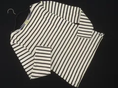 BEAUTY & YOUTH ビューティ&ユース ユナイテッドアローズ 裏起毛 ボーダー カットソー sizeS/白ｘ紺 ◇■ メンズ