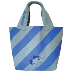 新品 スヌーピーバッグ ROOTOTE ルートート デリ.Wストライプ ピーナッツ サックス【SPORTUS】