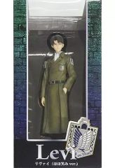 [중고] 피규어 리바이(호호 미소 ver.) coat style [진격의 거인] PVC&ABS제 도장이 끝난 완성품 유니버설 스튜디오 재팬 한정