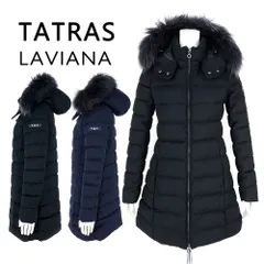 TATRAS タトラス ダウンジャケット LAVIANA ラビアナ レディース ラクーンファー フード付き ダウンコート 大きいサイズあり 2025-26年秋冬 新作 LJXA0034013588