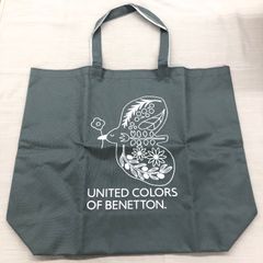 非売品】UNITED COLORS OF BENETTON 大きめトートバッグ - メルカリ
