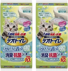 ☆ デオトイレ 猫用 シート ふんわり香る消臭 抗菌シート ムケース販売 521