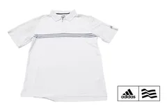 【5月末限定セール】アディダス adidas 中古 テーラーメイド ハーフジップシャツ半袖ポロシャツ メンズゴルフウェア L