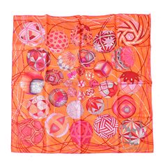 HERMES カレ90 L'art du Temari 手鞠の宇宙 スカーフランクAB