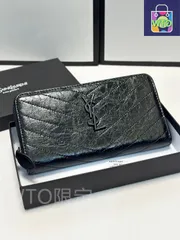 サンローランのハンドバッグ小銭入れハンドバッグ財布、財布、銀行カードバッグ、[本日特価|新品未使用品]