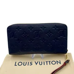 美品　ルイヴィトン モノグラム・アンプラント ジッピー・ウォレット マリーヌルージュ　M62121　長財布