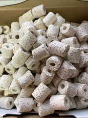 6Lろ材、水質浄化抜群、濾過フィルター自社製オリジナル高品質セラミックリング6L送料込み即時発送