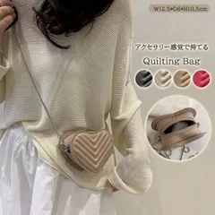 ★（予約販売の商品） bag1822 新作 ハート キルティングバッグ ミニショルダー チェーンバッグ ポーチ