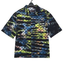 美品 LOUIS VUITTON 2021AW タイダイジップアップ 半袖 XL